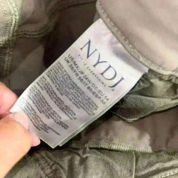 NYDJ Sheri Slim Jean Saddlewood Size - Picture 8 of 8